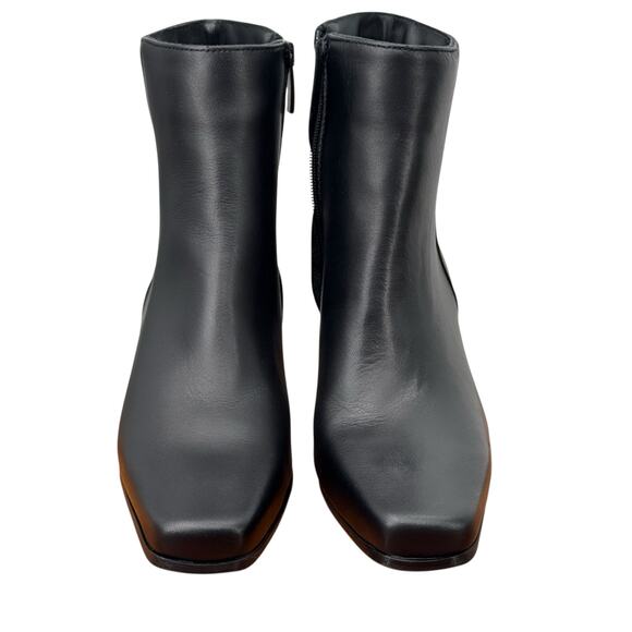 La Canadienne Tahlia Black Boots 5 Women’s Minimalist Office Kitten Heel Classic - Picture 9 of 12